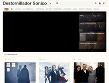 Tablet Screenshot of destornilladorsonico.com